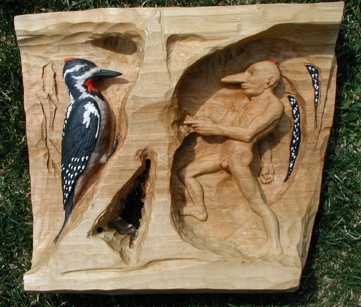 wood sculpture carving